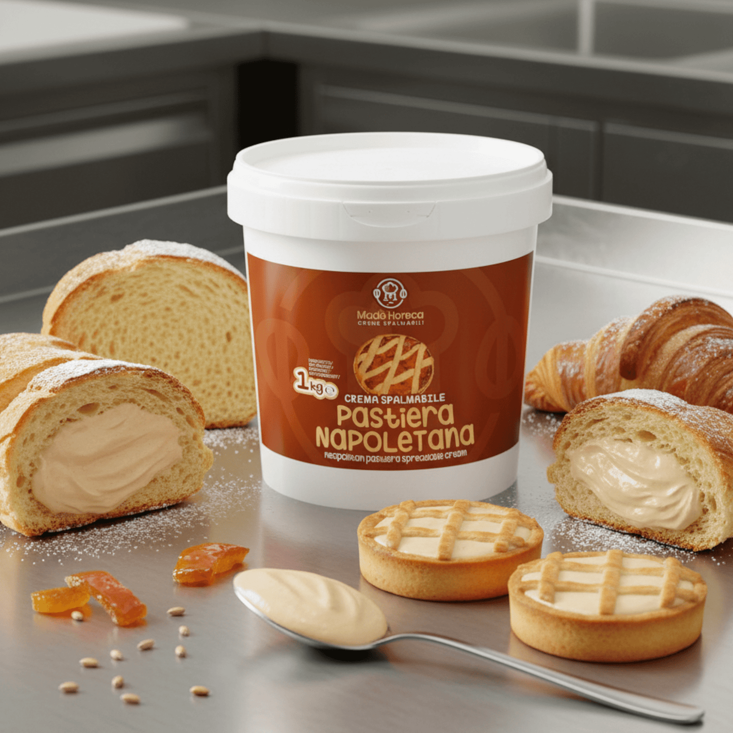 Pastiera Napoletana Crema Spalmabile Artigianale - Mado Ho.re.ca