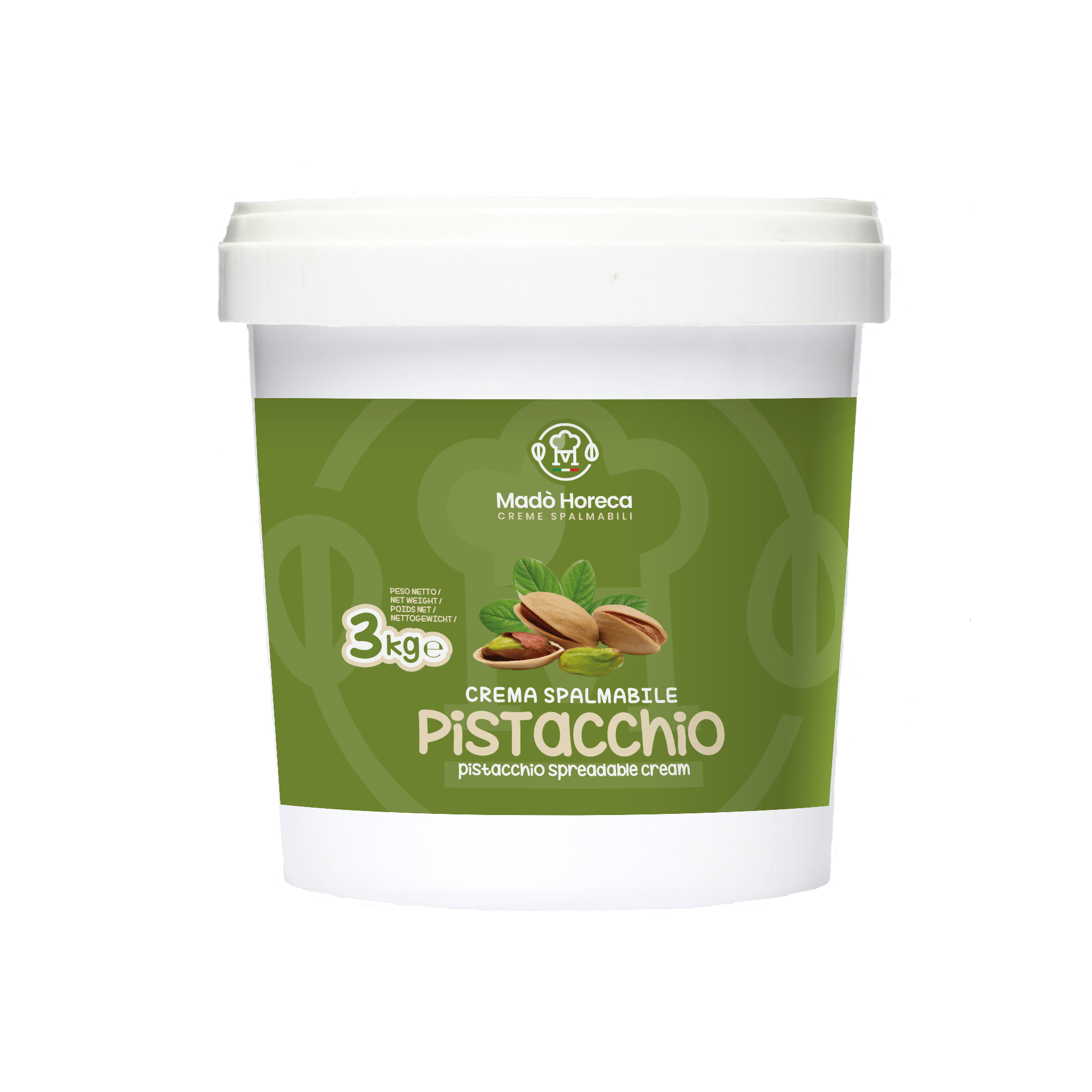 Pistacchio 15% Crema Spalmabile Artigianale - Mado Ho.re.ca