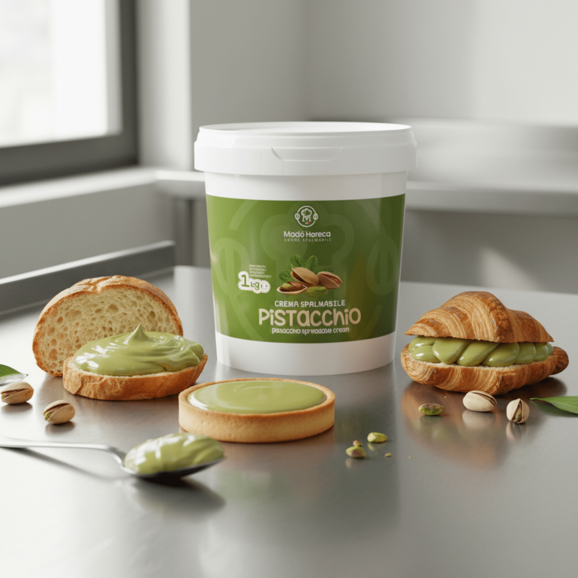 Pistacchio 15% Crema Spalmabile Artigianale - Mado Ho.re.ca