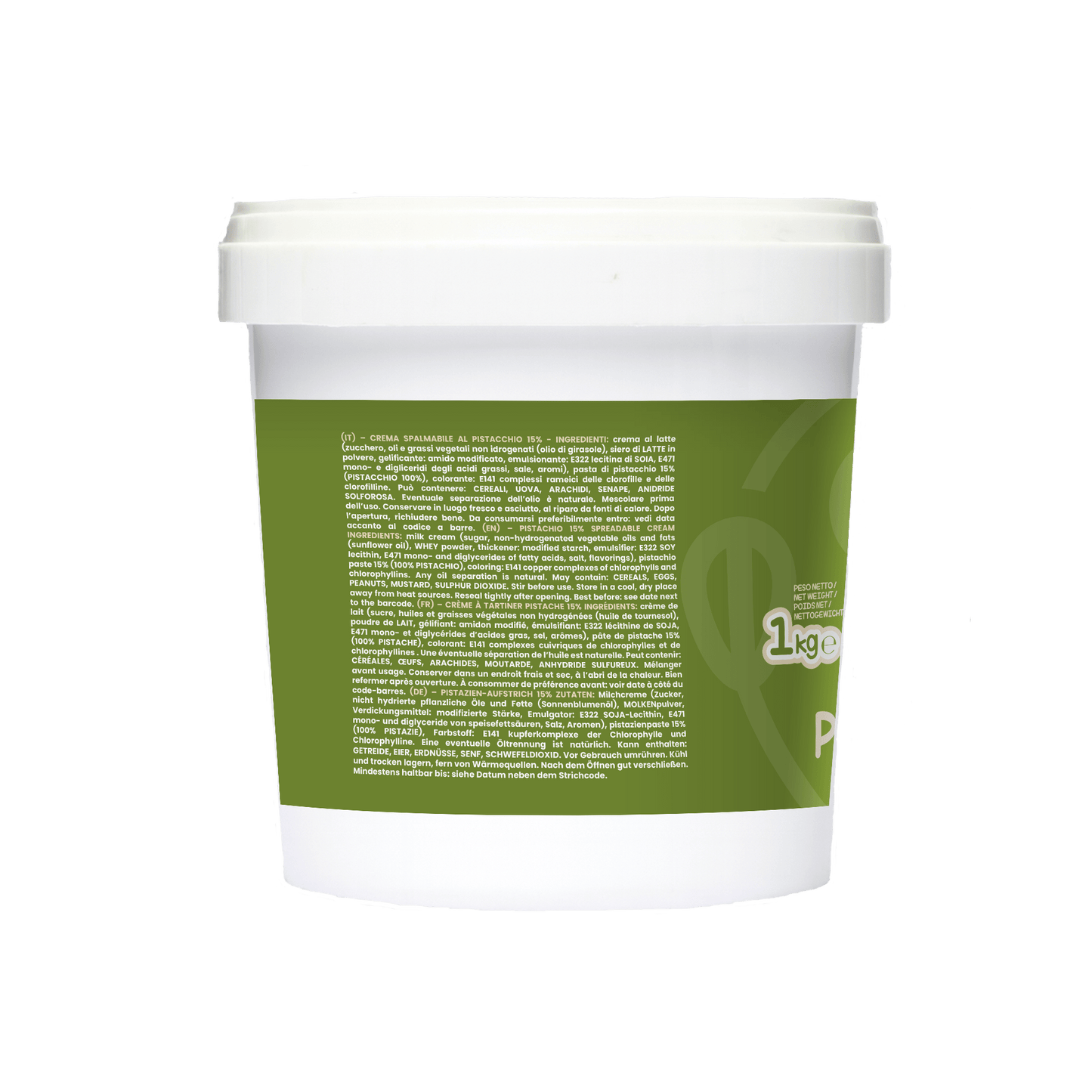 Pistacchio 15% Crema Spalmabile Artigianale - Mado Ho.re.ca