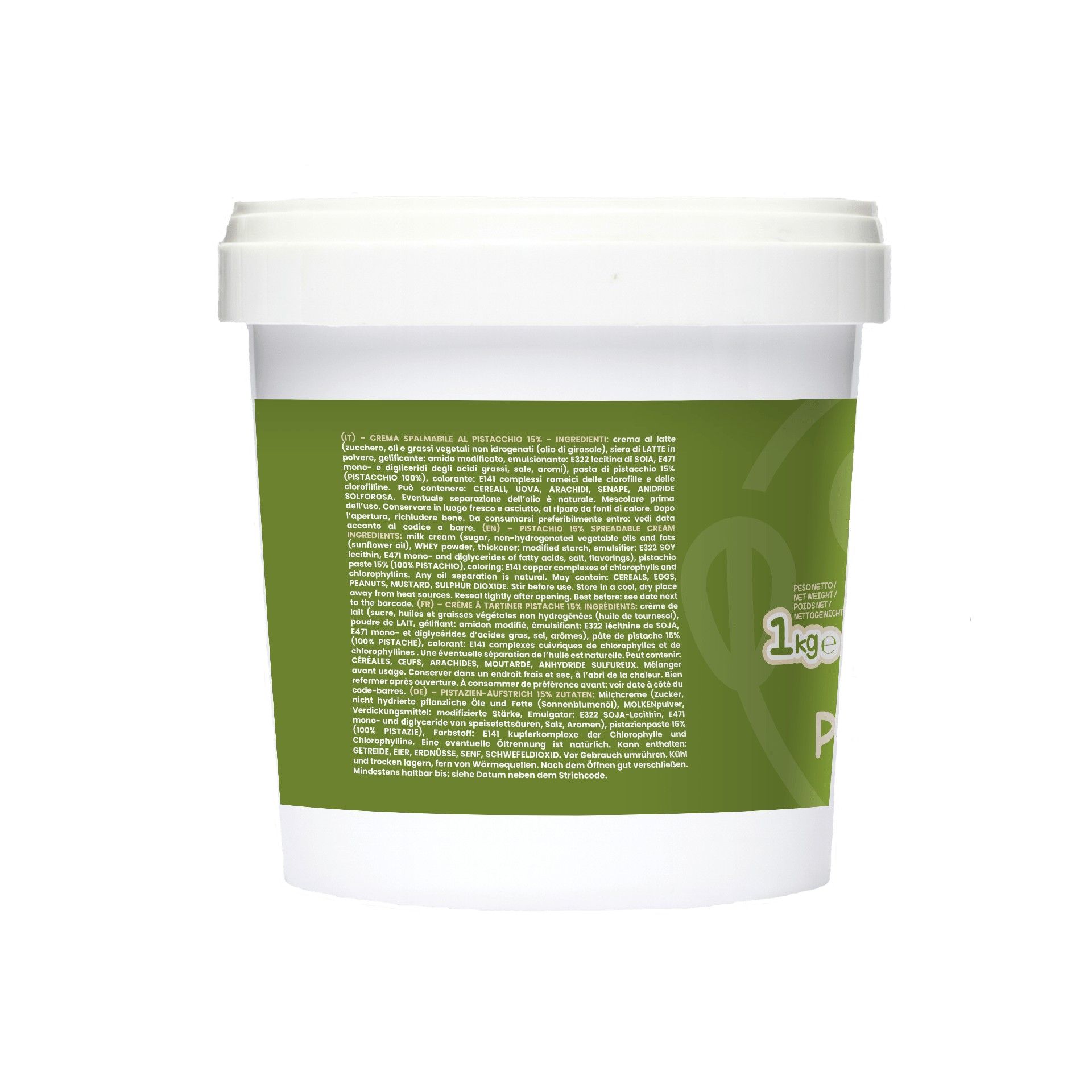 Pistacchio 15% Crema Spalmabile Artigianale - Mado Ho.re.ca