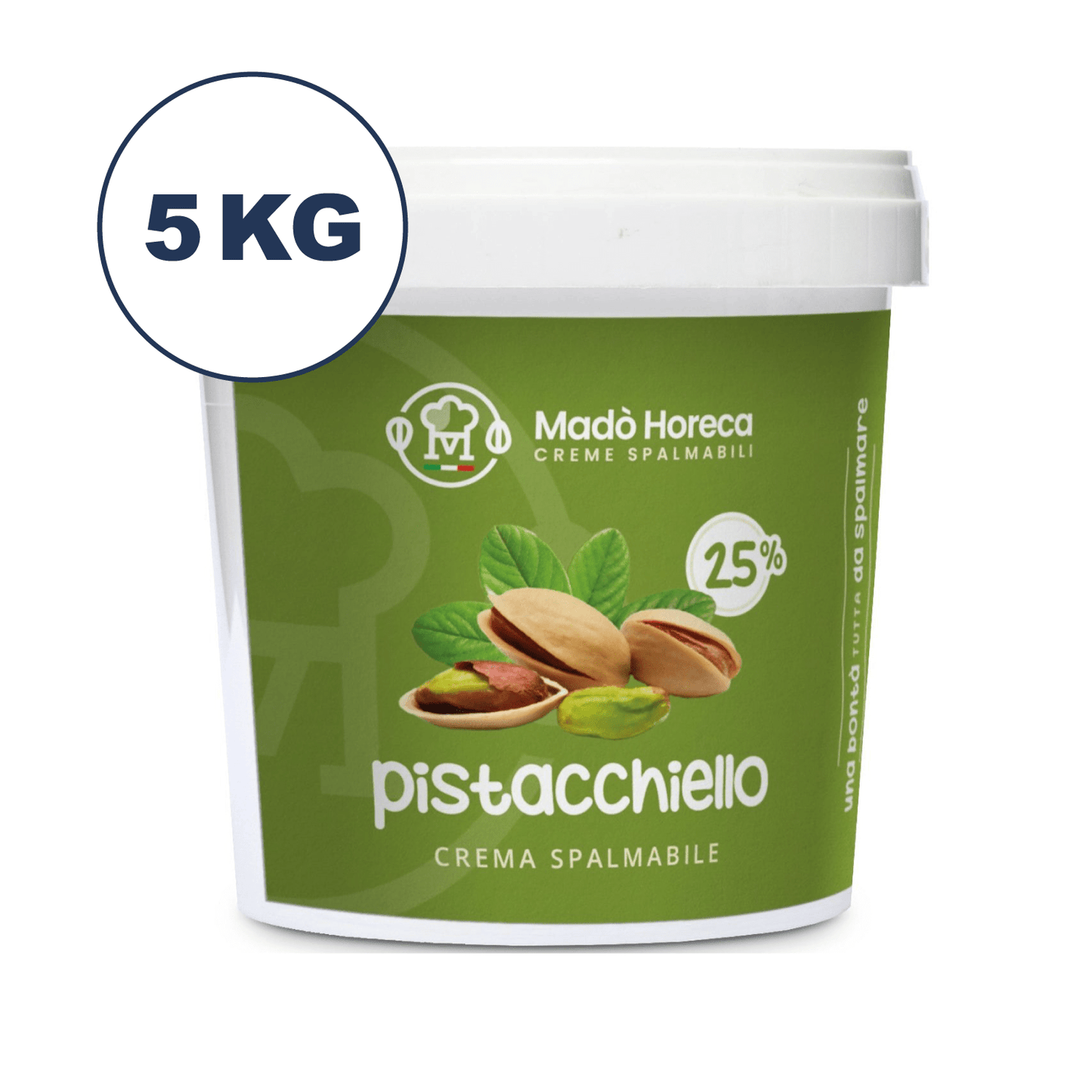 Pistacchio 25% Crema Spalmabile Artigianale - Mado Ho.re.ca