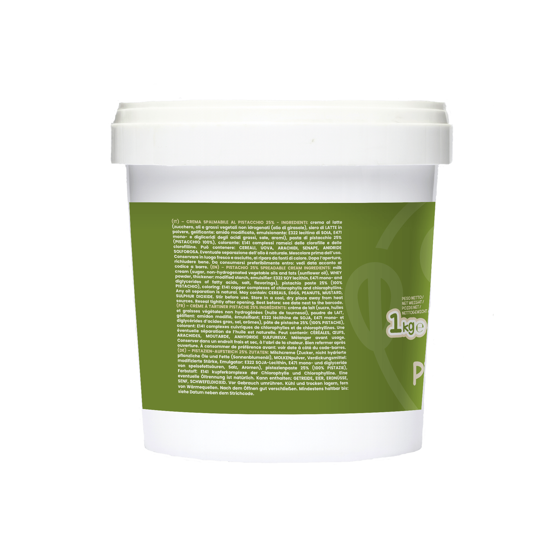 Pistacchio 25% Crema Spalmabile Artigianale - Mado Ho.re.ca