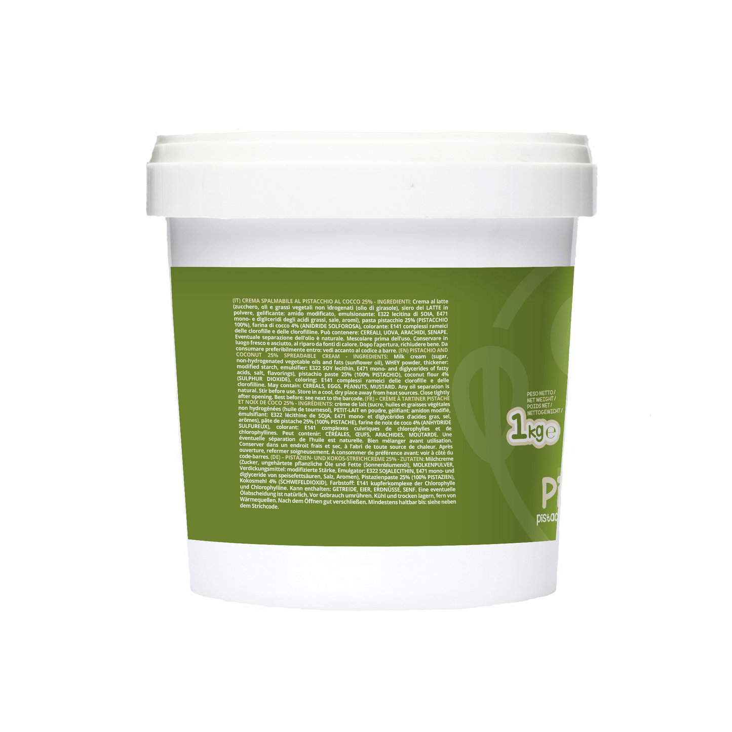 Pistacchio al Cocco 25% Crema Spalmabile Artigianale - Mado Ho.re.ca