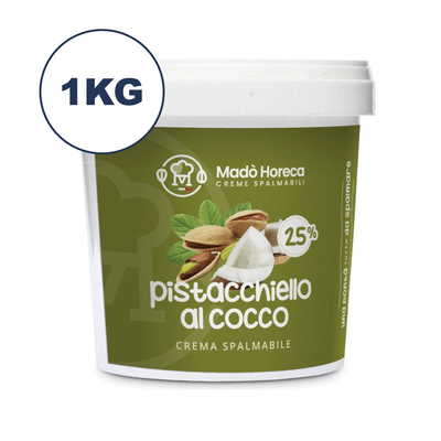 Pistacchio Al Cocco 25% Crema Spalmabile Artigianale - Mado Ho.re.ca