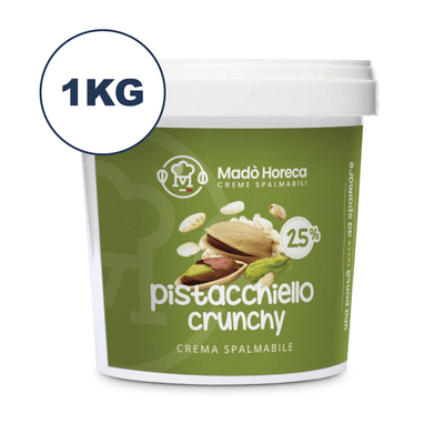 Pistacchio Crunchy 25% Crema Spalmabile Artigianale - Mado Ho.re.ca