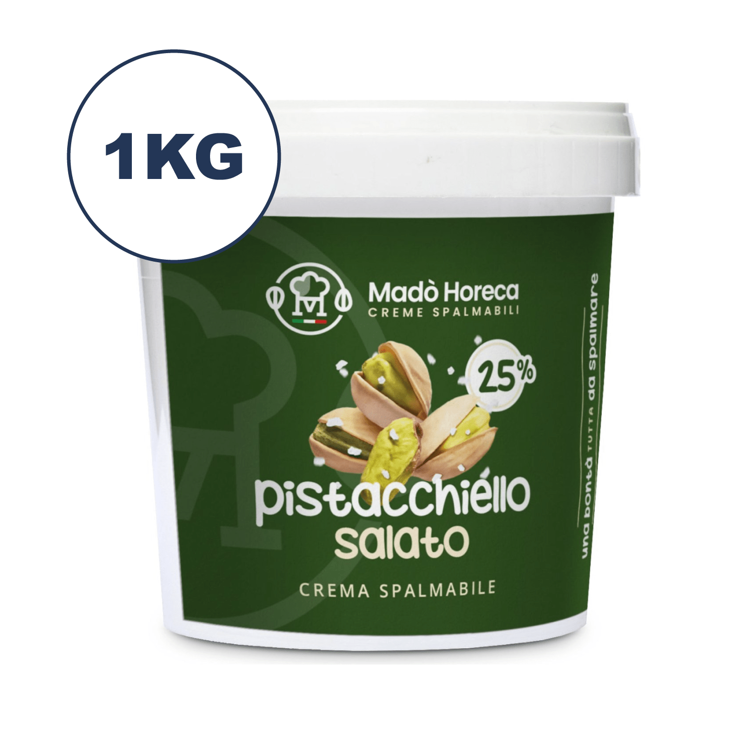 Pistacchio Salato 25% Crema Spalmabile Artigianale - Mado Ho.re.ca