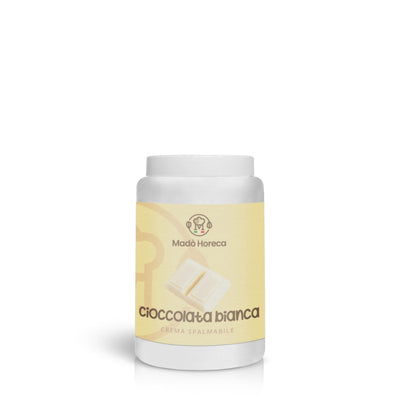 RICARICA EROGATORE Cioccolata Bianca 1kg - Mado Ho.re.ca