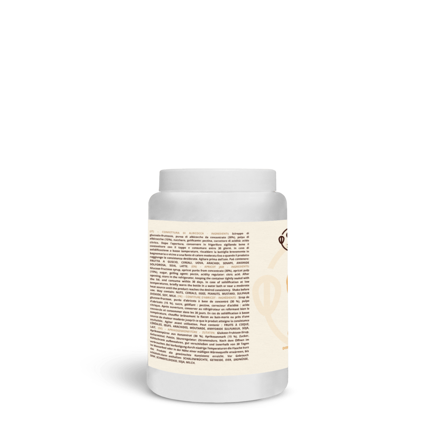 RICARICA EROGATORE Confettura Albicocca 1,3kg - Mado Ho.re.ca