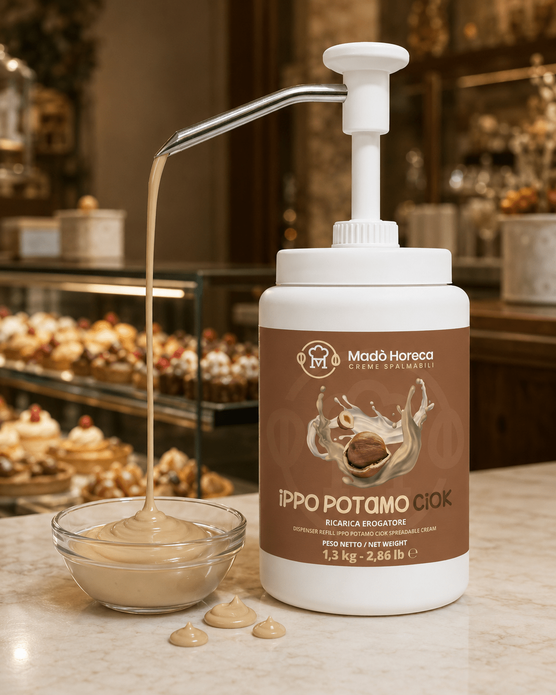 RICARICA EROGATORE Ippo Potamo Ciok 1,3kg - Mado Ho.re.ca