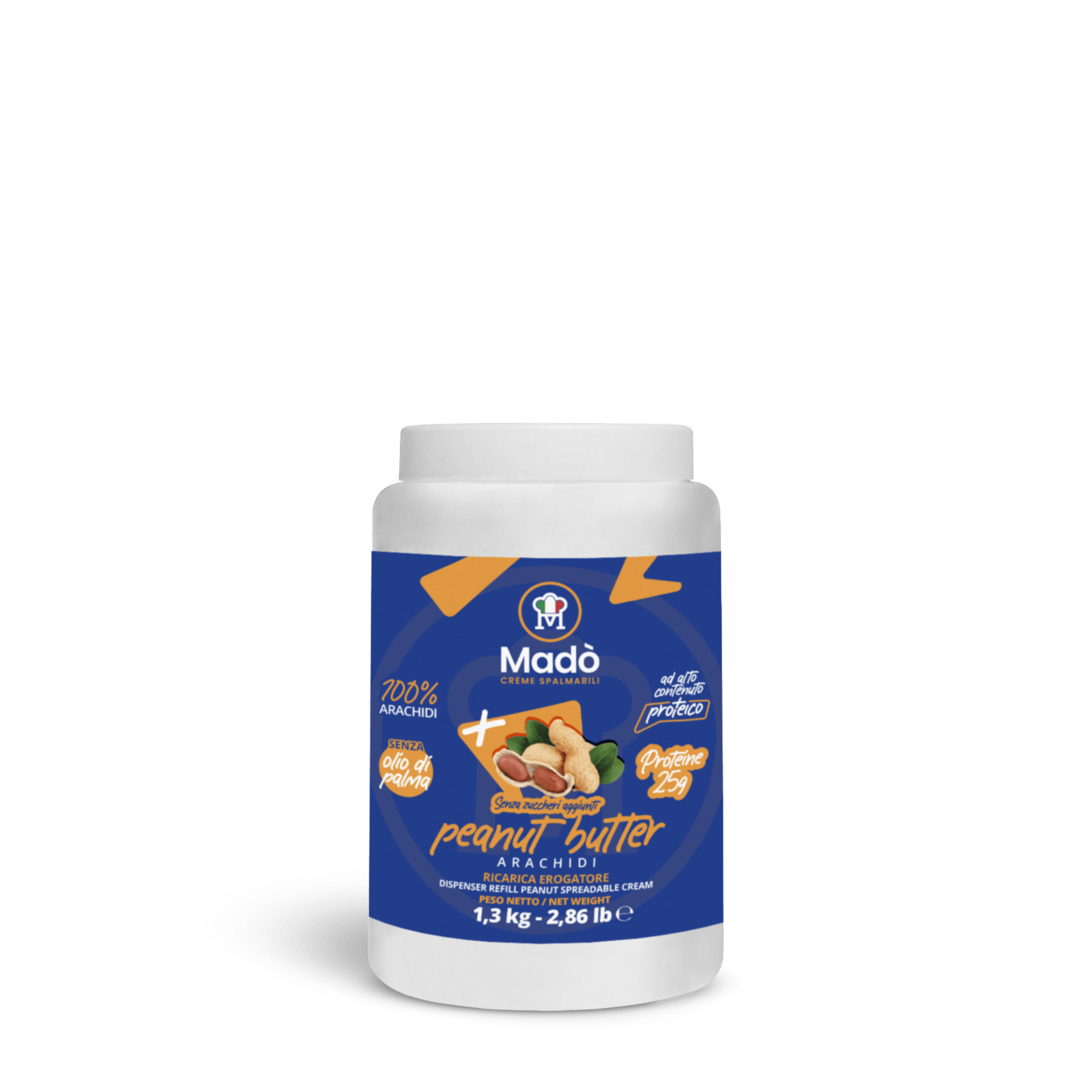 RICARICA EROGATORE Peanut Butter 1,3kg - Mado Ho.re.ca