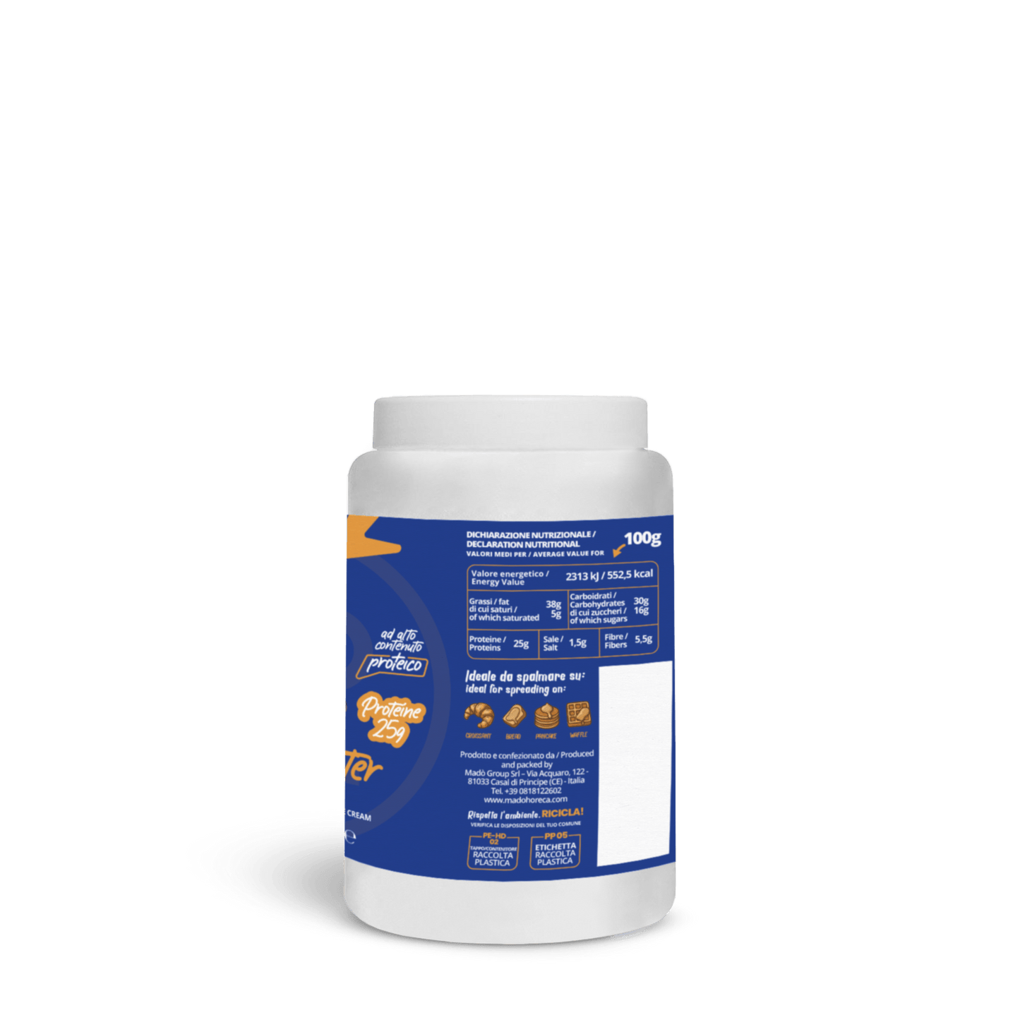 RICARICA EROGATORE Peanut Butter 1,3kg - Mado Ho.re.ca