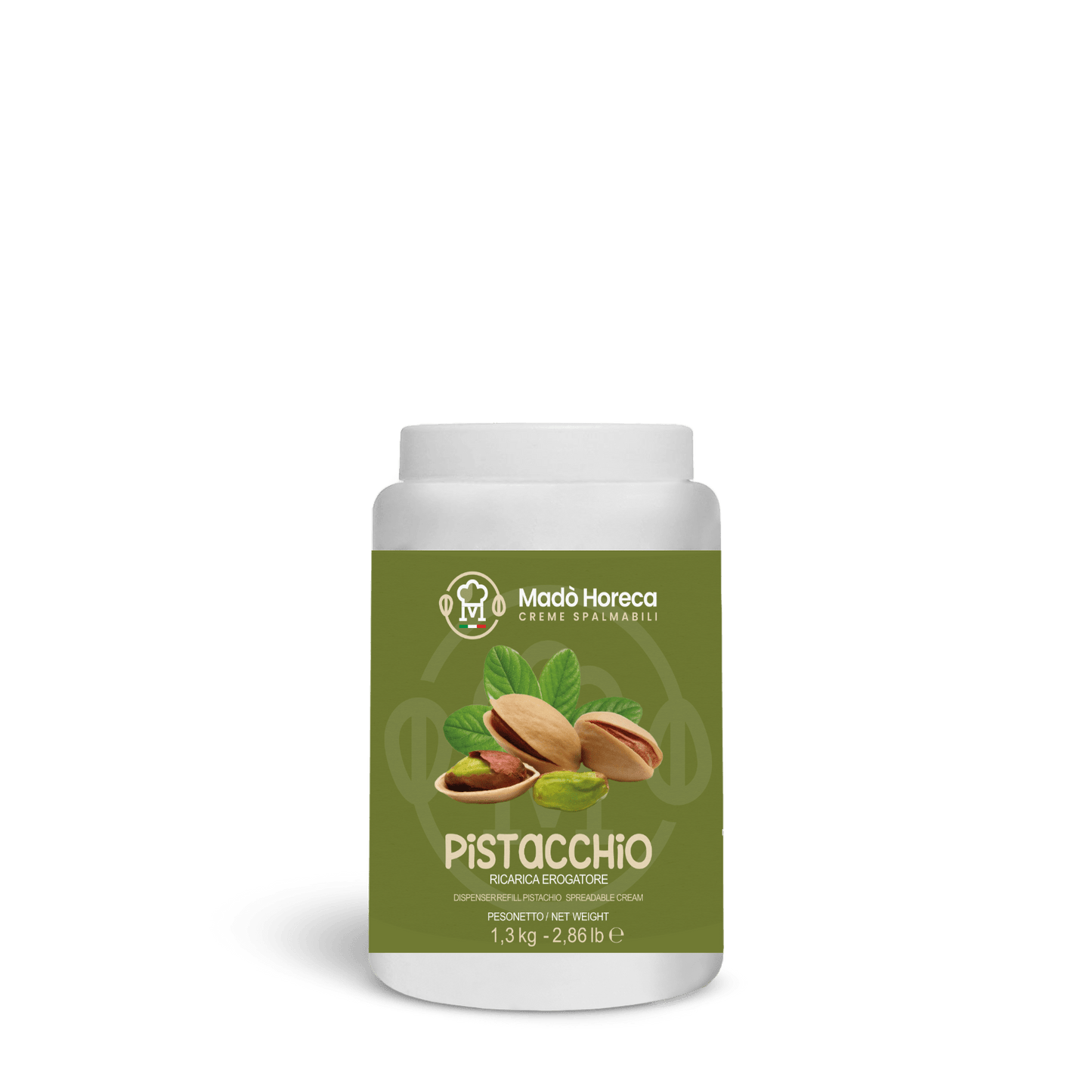 RICARICA EROGATORE Pistacchio 1,3kg - Mado Ho.re.ca