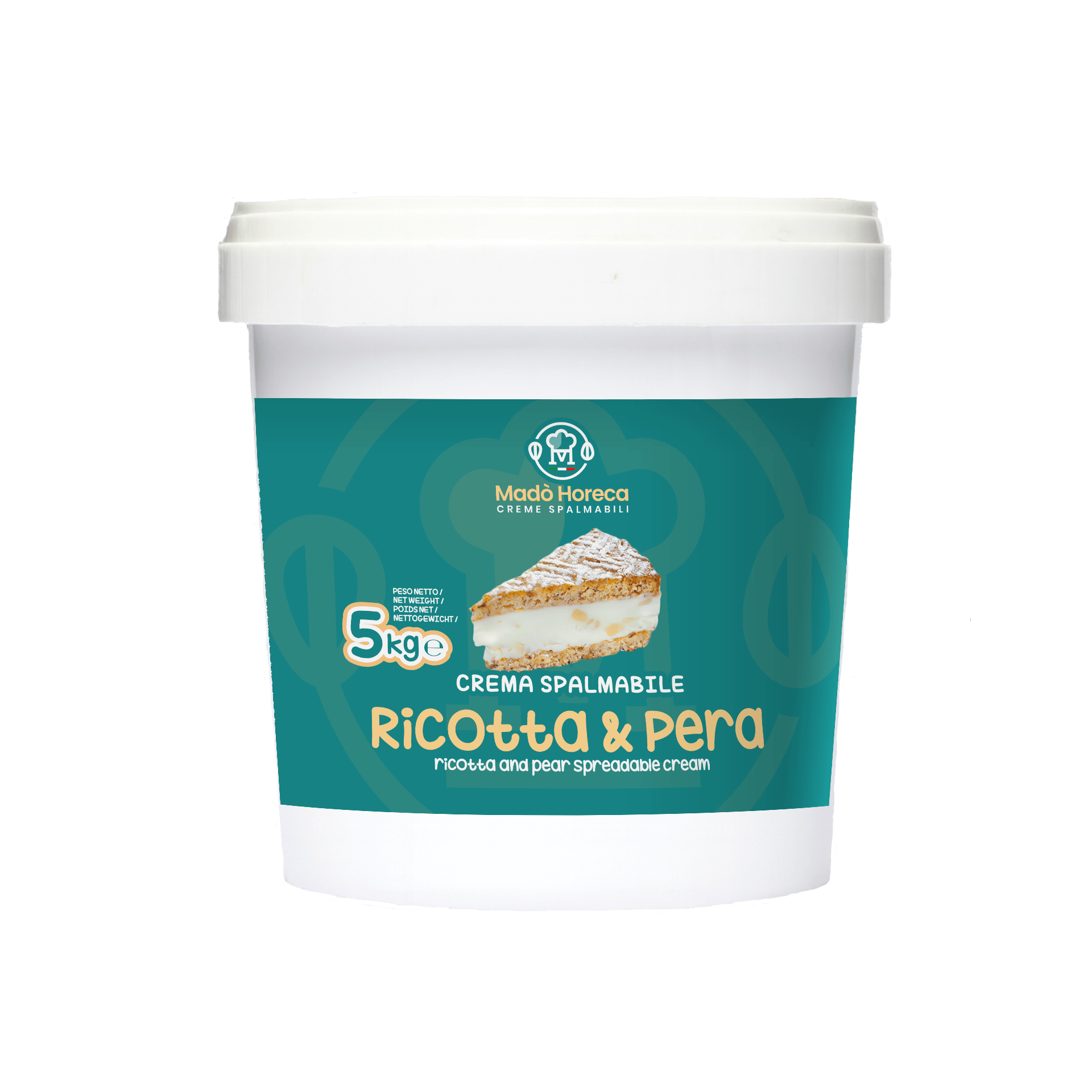 Ricotta e Pera Crema Spalmabile Artigianale - Mado Ho.re.ca