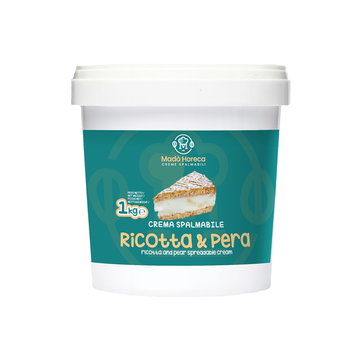 Artisanal Ricotta and Pear Spreadable Cream – Mado Ho.re.ca
