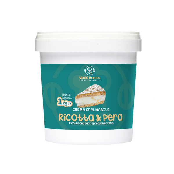 Ricotta e Pera Crema Spalmabile Artigianale - Mado Ho.re.ca