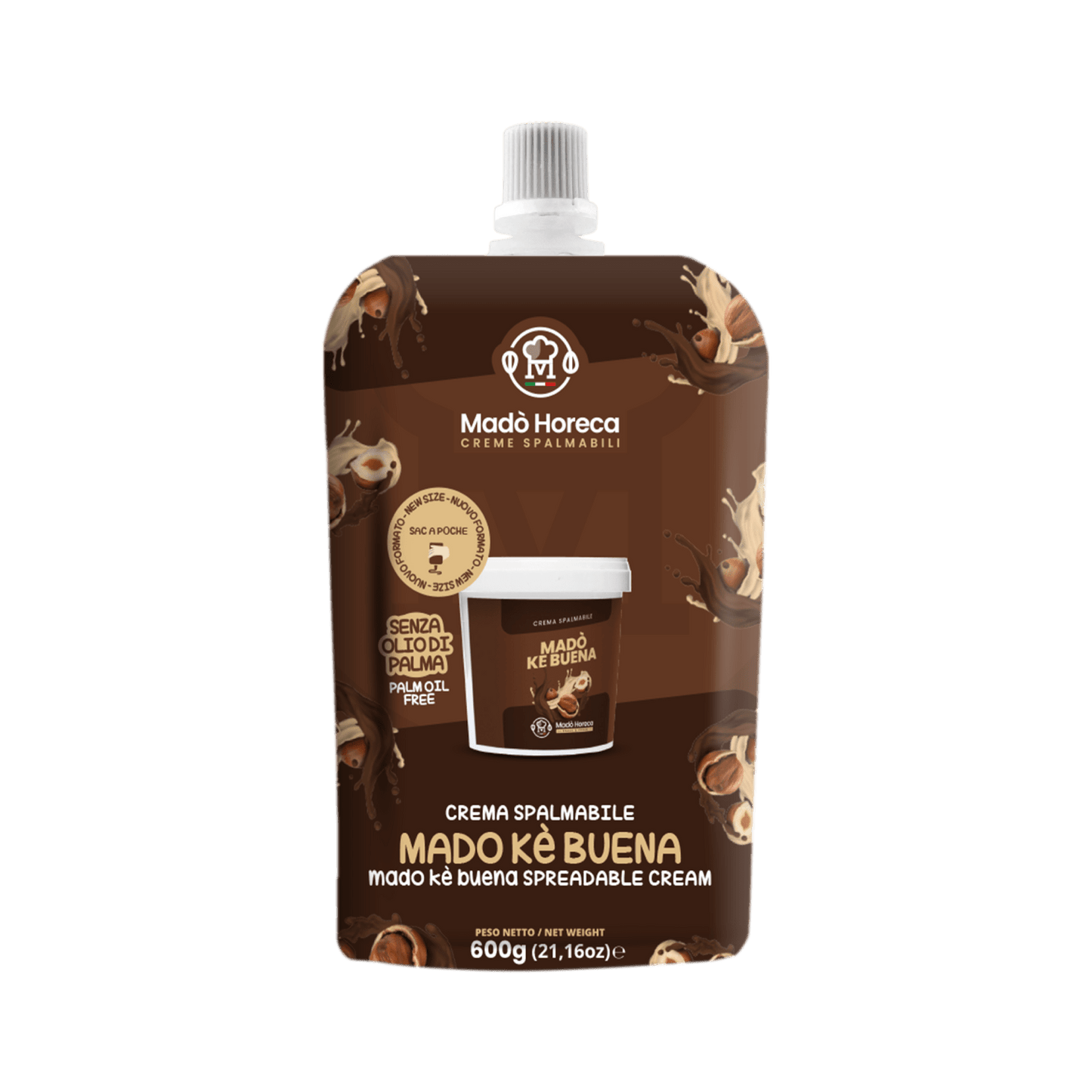 Sac A Poche "Zero Sprechi" al gusto Madò Ke Buena "Busta da 600gr" - Mado Ho.re.ca