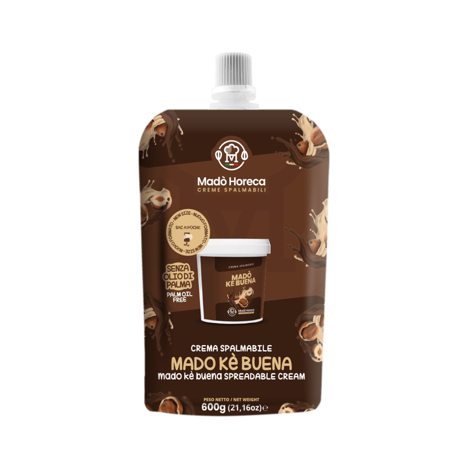 Sac A Poche "Zero Sprechi" al gusto Madò Ke Buena "Busta da 600gr" - Mado Ho.re.ca