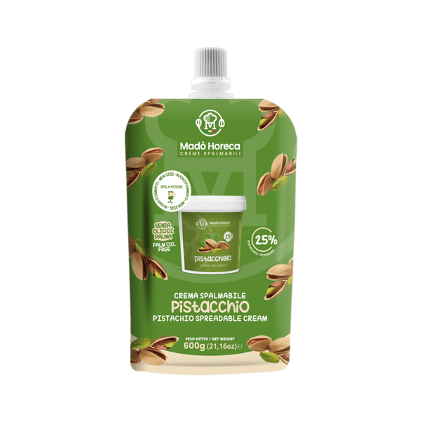 Sac A Poche "Zero Sprechi" al gusto Pistacchio 25% "Busta da 600gr" - Mado Ho.re.ca