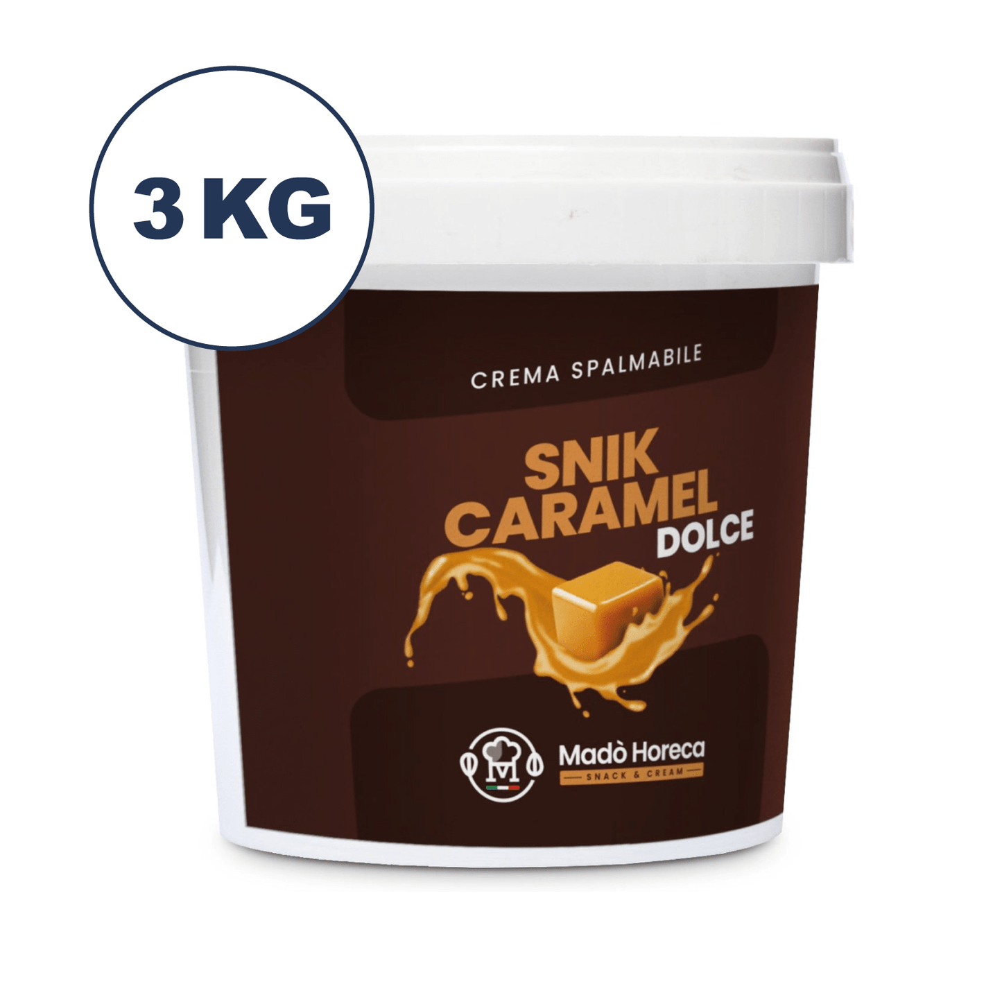Snik Caramel (dolce) Crema Spalmabile Artigianale - Mado Ho.re.ca