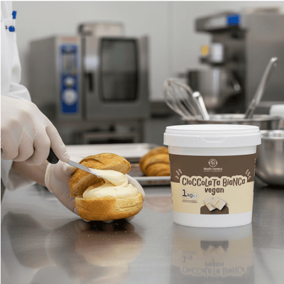 Vegana - Cioccolata bianca Crema Spalmabile Artigianale - Mado Ho.re.ca