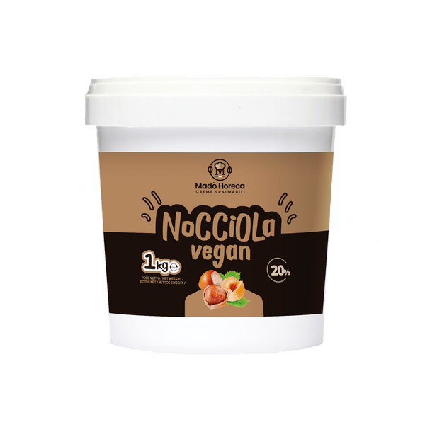 Vegana - Crema di Nocciole 8% Crema Spalmabile Artigianale - Mado Ho.re.ca