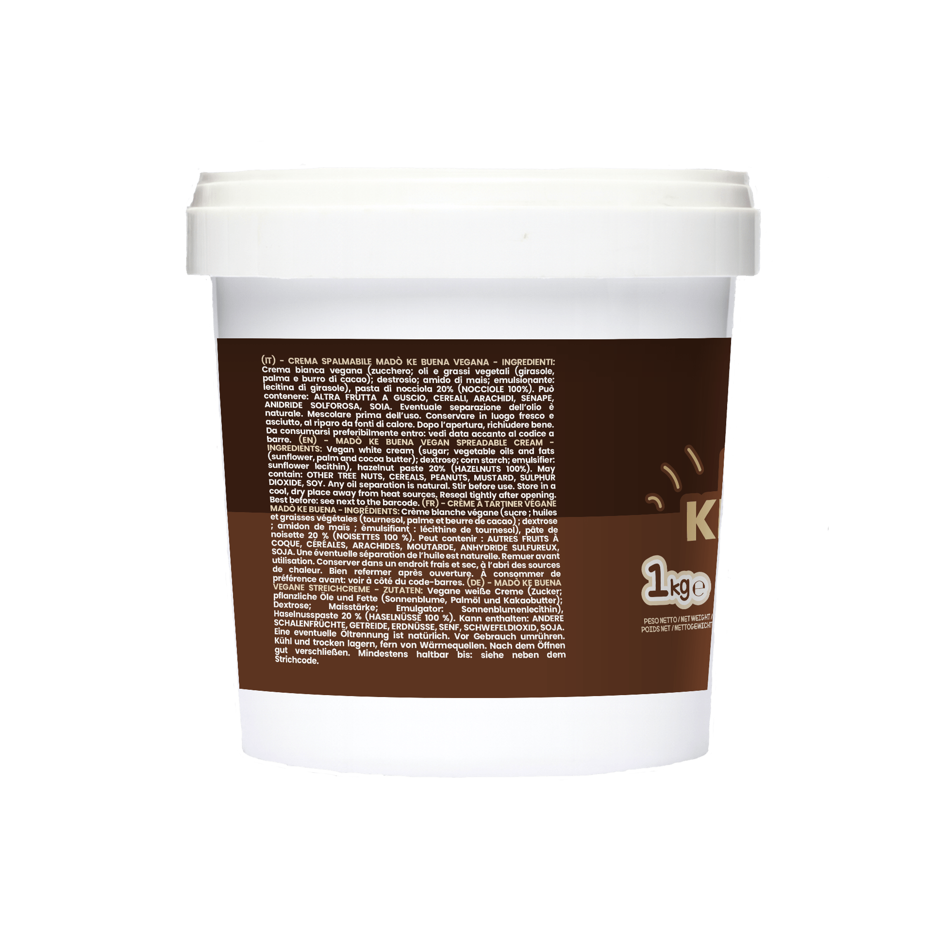 Vegana - Madò Ke Buena Crema Spalmabile Artigianale - Mado Ho.re.ca