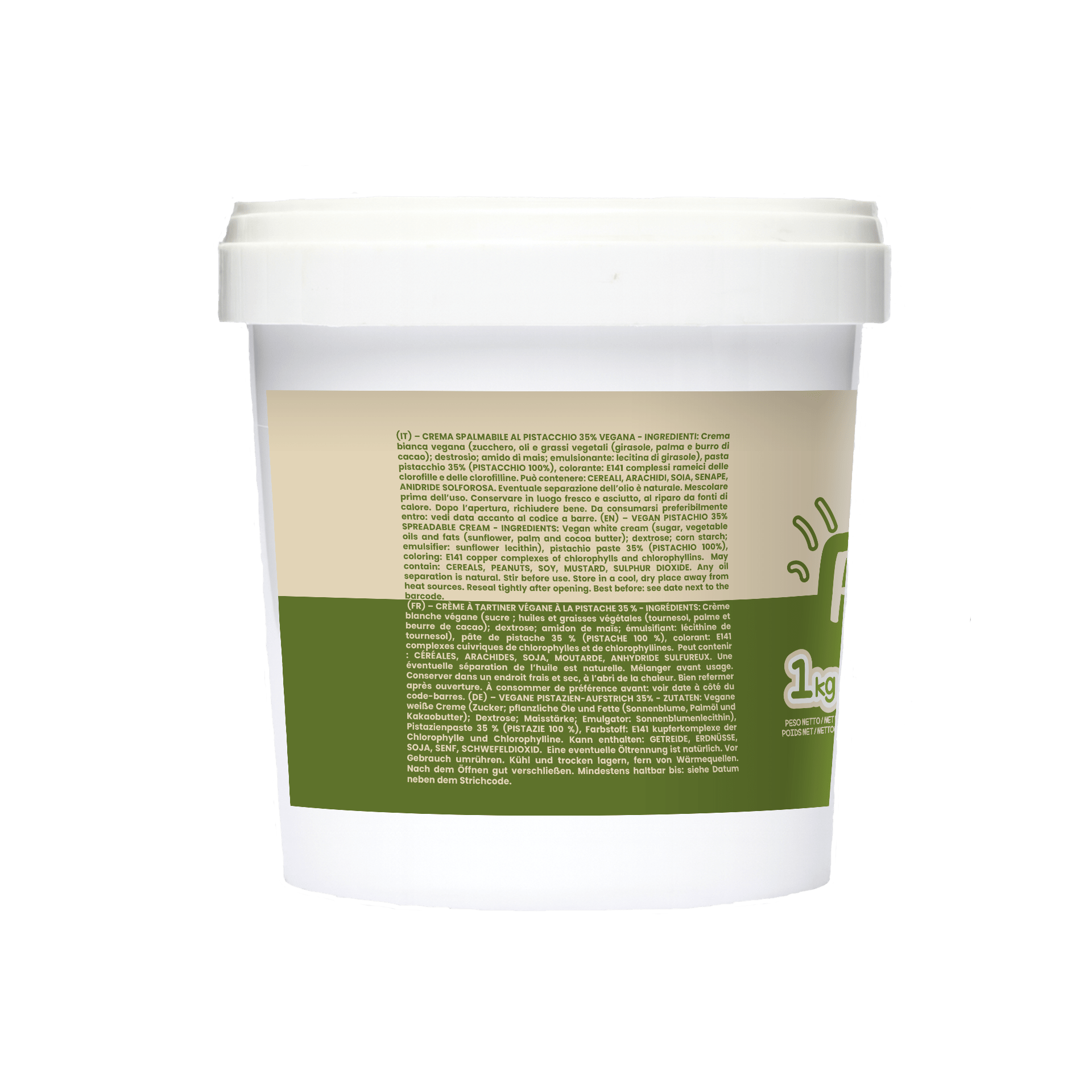 Vegana - Pistacchio 35% Crema Spalmabile Artigianale - Mado Ho.re.ca