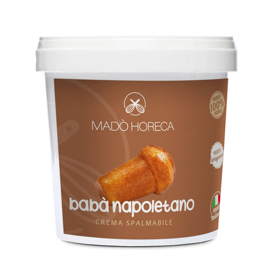 Babà Napoletano Crema Spalmabile Artigianale "Secchio da 1kg" - Mado Horeca