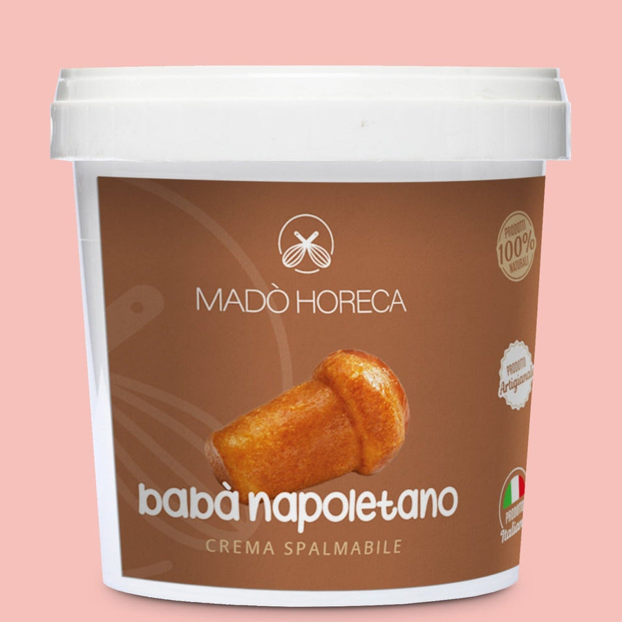 Babà Napoletano Crema Spalmabile Artigianale "Secchio da 4 kg" - Mado Horeca
