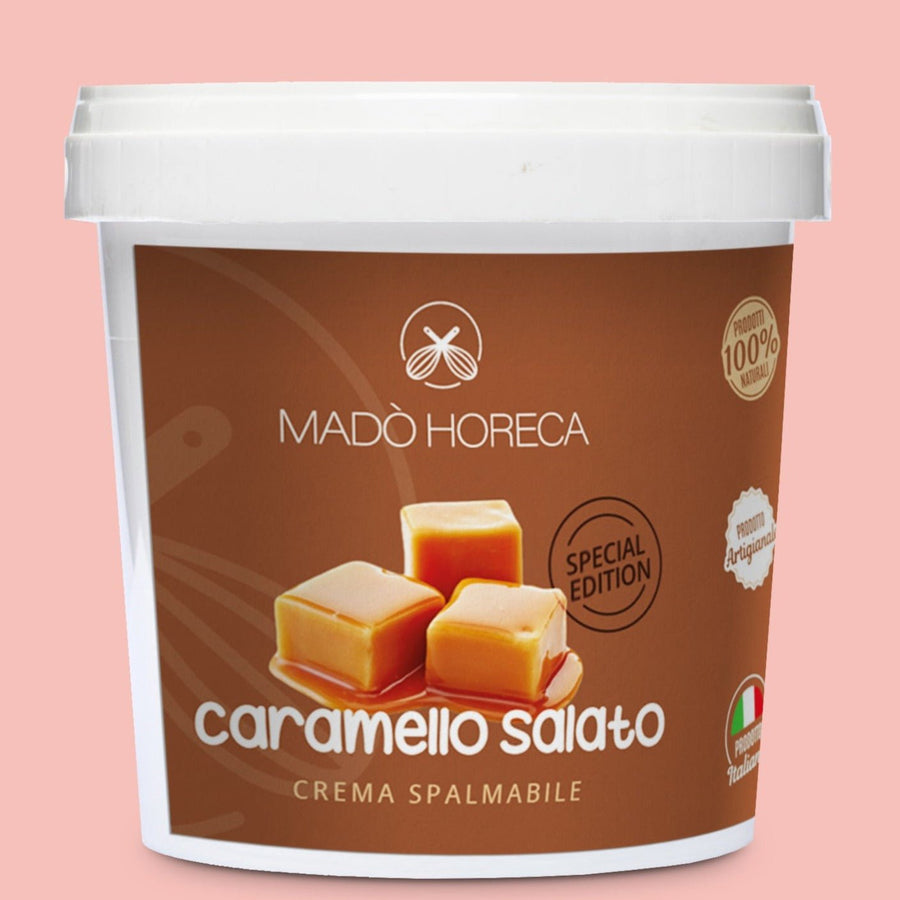 Caramello Salato Crema Spalmabile Artigianale "Secchio da 3kg" - Mado Horeca
