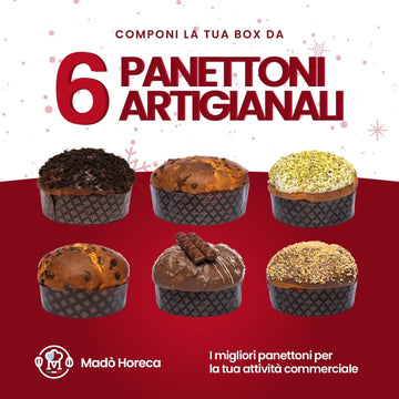 "COMPONI LA TUA BOX" da 6 Panettoni Artigianali - Mado Ho.re.ca