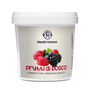 CONFETTURA PREMIUM QUALITY FRUTTI DI BOSCO "SECCHIO DA 1KG" - Mado Ho.re.ca