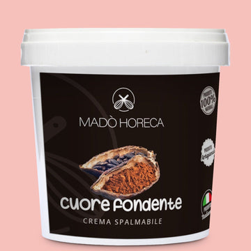 Cuore Fondente Crema Spalmabile Artigianale "Secchio da 5kg" - Mado Horeca