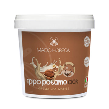 Ippo Potamo Ciok Crema Spalmabile Artigianale "Secchio da 1kg" - Mado Horeca