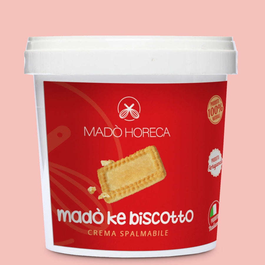 Madò Ke Biscotto Crema Spalmabile Artigianale "Secchio da 3kg" - Mado Horeca