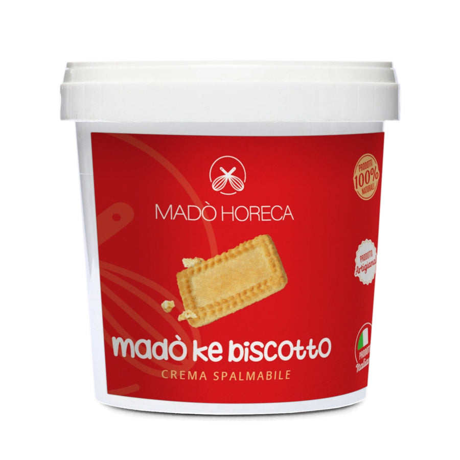 Madò Ke Biscotto Crema Spalmabile Artigianale "Secchio da 5kg" - Mado Horeca
