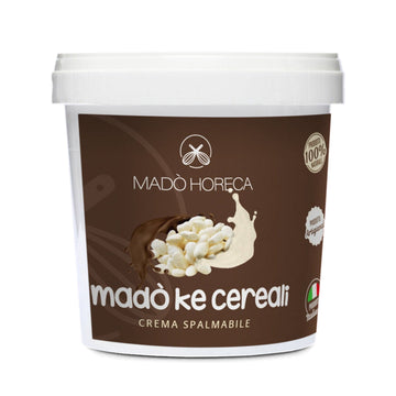 Madò Ke Cereali Crema Spalmabile Artigianale "Secchio da 1kg" - Mado Horeca