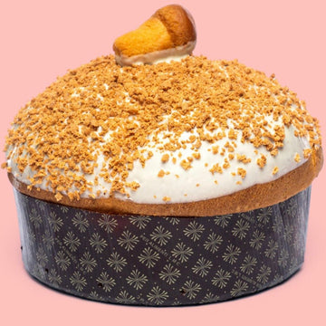 Panettone artigianale con crema al "Babà napoletano" 1kg - Mado Horeca