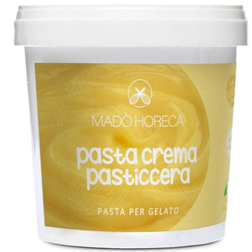 Pasta di Crema Pasticcera "Secchio da 600gr" - Mado Horeca