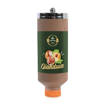 REFIL DI CREMA SPALMABILE AL GUSTO GIANDUIA "BOTTIGLIA DA 800GR" - Mado Ho.re.ca