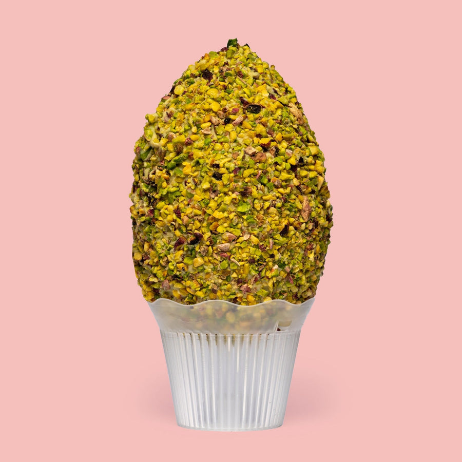 Uovo di Pasqua al pistacchio (CARTONE DA 4PZ) - Mado Horeca